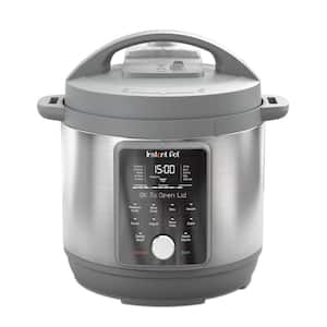6 qt. Duo Plus Stainless Steel Electric Pressure Cooker with Whisper-Quiet Steam Release V4