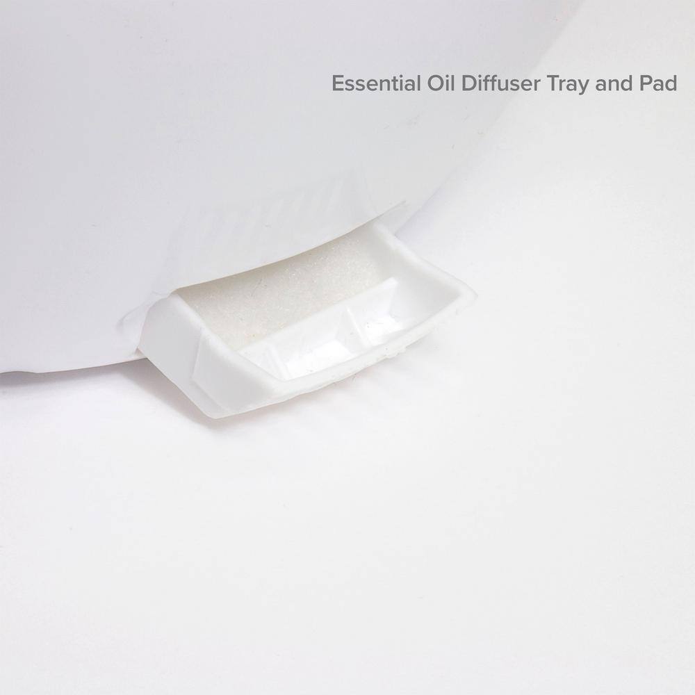 Aurora White Ultrasonic Humidifier with LED Nightlight