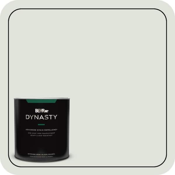 BEHR DYNASTY 1 qt. #QE-41 Frostproof Semi-Gloss Enamel Interior Stain-Blocking Paint & Primer