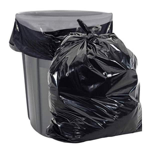 Semi-Clear Trash bags Trash Can Liner (40-45gal) for medium to large trash  bin, Recycling, Home, Commercial, Industrial Liners Clear Garbage Bags for