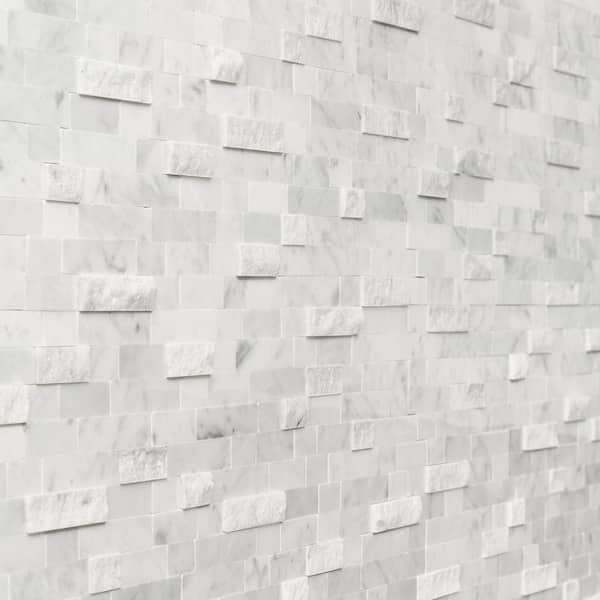 Bond Tile Easy Luxe Mother of Pearl Brick 11.31 in. x 11.81 in. Peel and Stick Tile (0.92 Sq. ft. / Sheet)