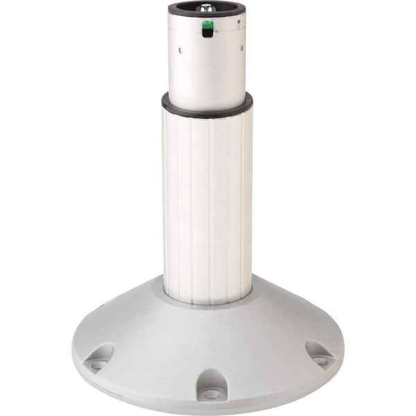 Attwood 12 in. H to 15 in. H Air Pedestal Base in Gray