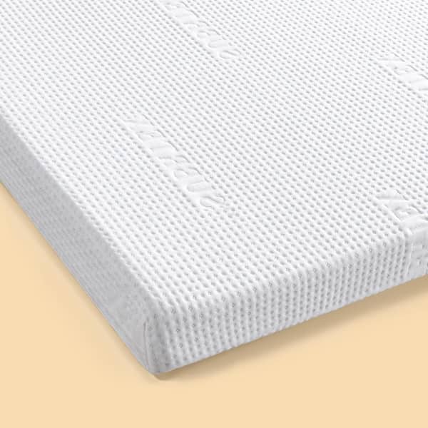 Medium 4 in. King Gel Memory Foam Mattress Topper with Cover, CertiPUR-US and OEKO-TEX