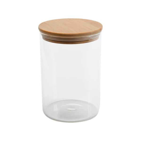 Honey-Can-Do Bamboo Jar Storage Set 4-pc.