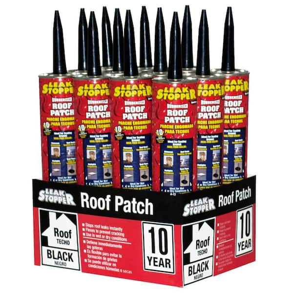 Leak Stopper 10.1 oz. Rubberized Roof Patch (12-Case)