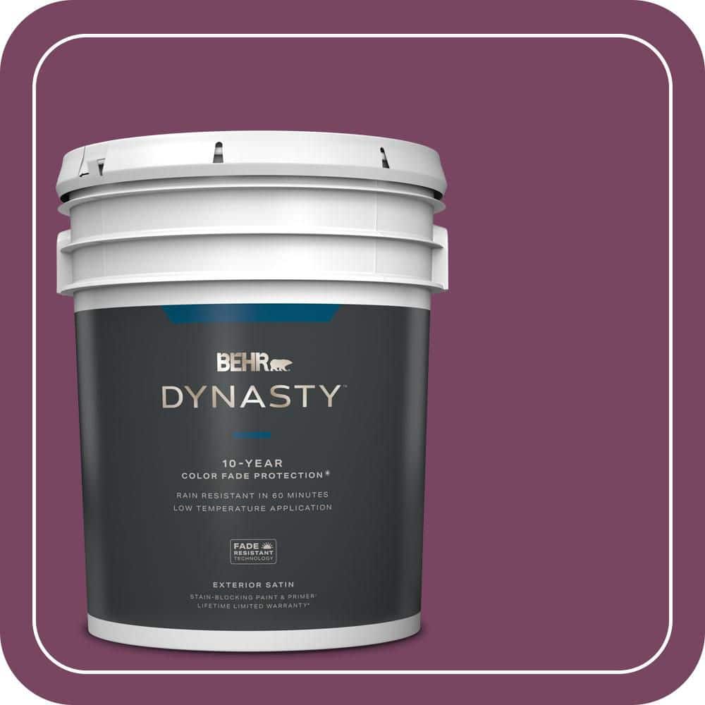 5 gal. #690B-7 Plum Jam Satin Enamel Exterior Stain-Blocking Paint & Primer price history on PriceWatchPro