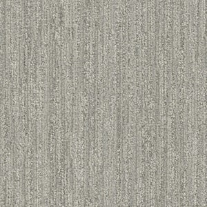 High Castle - Shield - Gray 45 oz. SD Polyester Pattern Installed Carpet