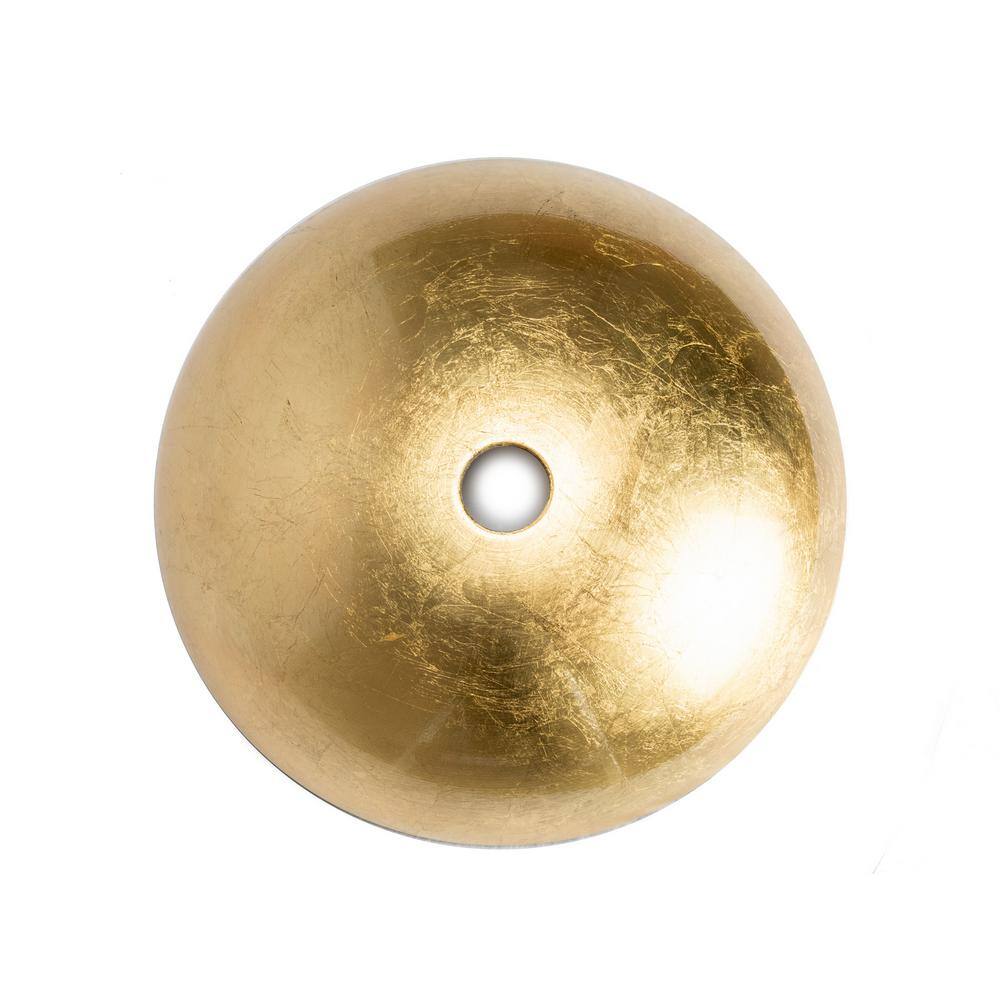 Khaki Tempered Glass Round Above-Counter Bathroom Sink