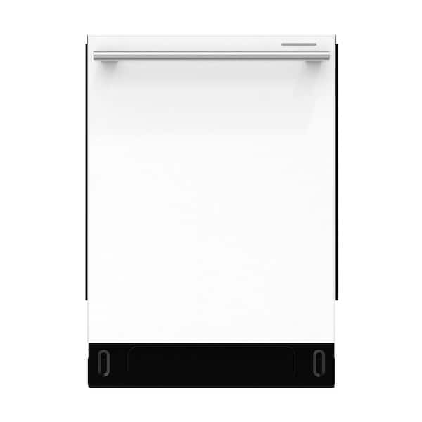 Stella 24 in. Built-in Tall Tub Fingerprint-Resistant Stainless Steel Dishwasher 44 dBA in White
