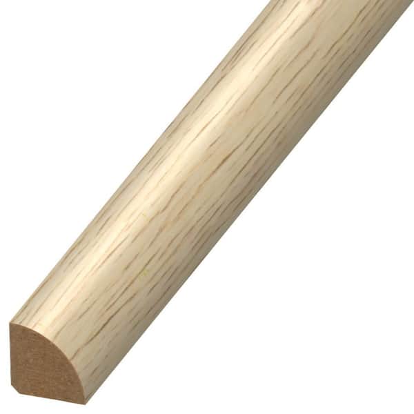 DuraDecor Liz Marie's Modern Maven Bungalow Beige 0.75 in. T x 0.75 in. W x 94 in. L Quarter Round Molding