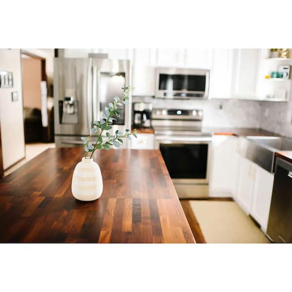 How To Refinish A Butcher Block Island or Countertop — Tyler Brown