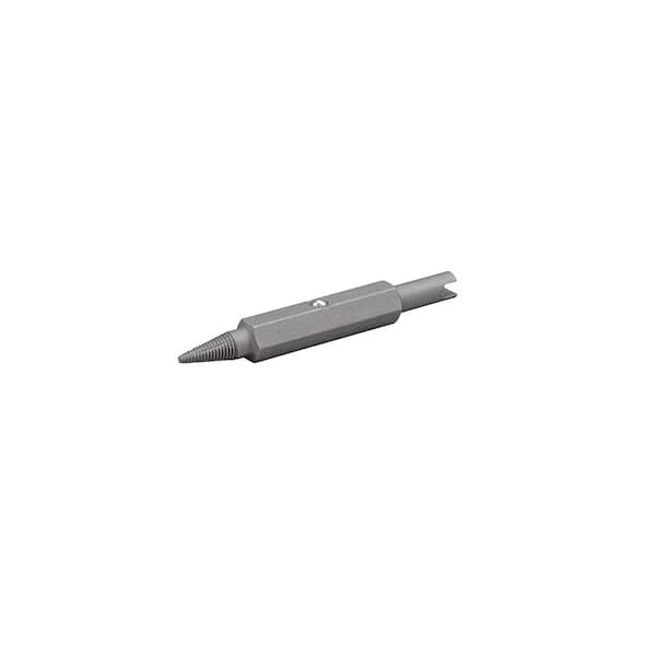 Schrader Valve Insertion and Core Remover Replacement Bit
