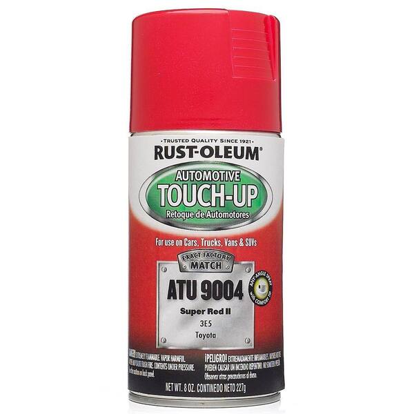Rust-Oleum Automotive 8 oz. Super Red II Auto Touch-Up Spray (6-Pack)