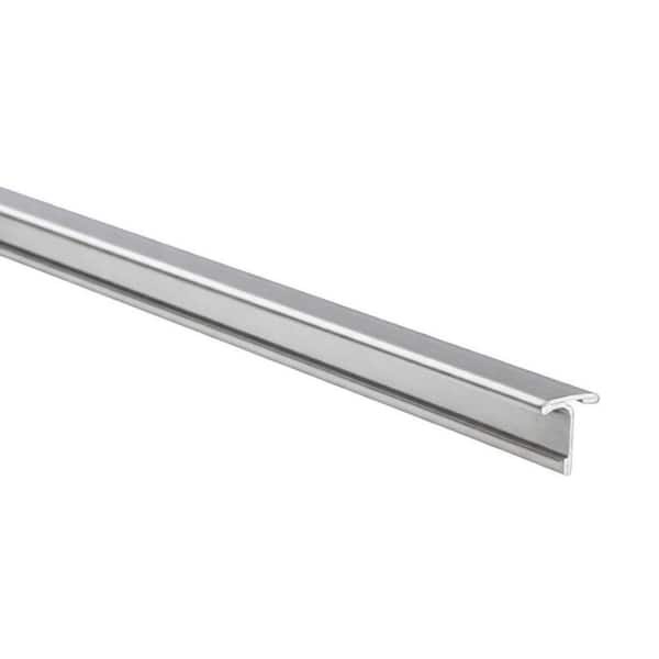Novosepara 4 High Brightness 1 in. x 98-1/2 in. Stainless Steel Tile Edging Trim