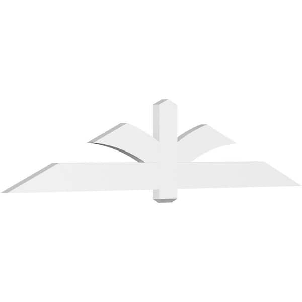 Ekena Millwork Redmond 96 in. W x 20 in. H x 2 in. D Signature Polyurethane Bracket