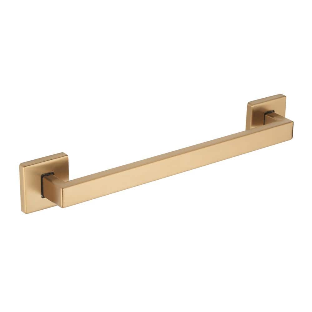 18 in. Soft Square Style Grab Bar in Matte Gold price history on PriceWatchPro