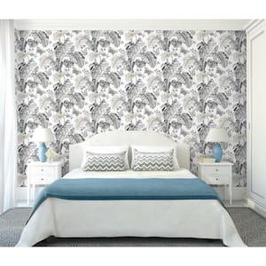 Boho Palm Peel and Stick Wallpaper (Covers 28.29 sq. ft.)