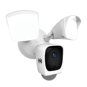 3MP Wired Outdoor Floodlight Security Camera with 2-Way Audio