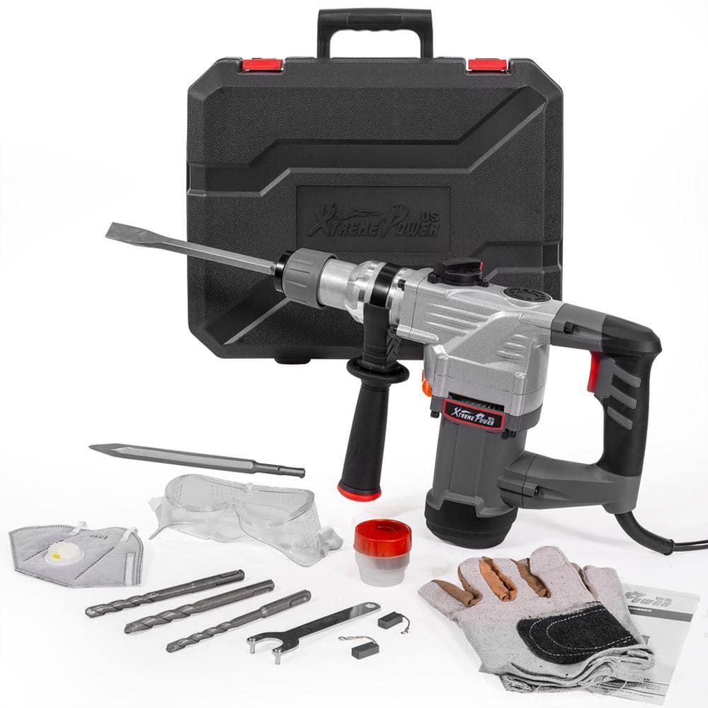 8.5 Amp 1-1/4 in. SDS-Plus Corded Variable Speed Concrete/Masonry Rotary Hammer Drill with Storage Case price history on PriceWatchPro