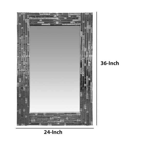 The Urban Port 36 In X 0 8 Mosaic, Extra Large Mosaic Wall Mirror