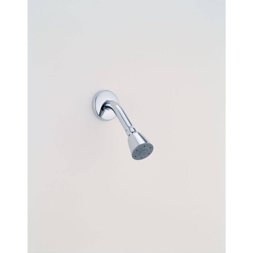 Chrome Single Function Wall Mounted Shower Head