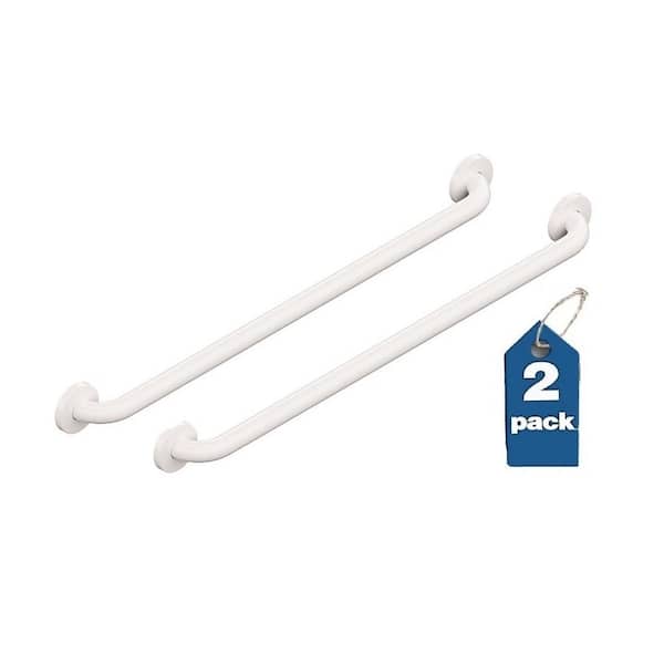 Easy Mount 32 in. Grab Bar ADA Compliant for Bath and Shower Safety (500 lb. Capacity) in White