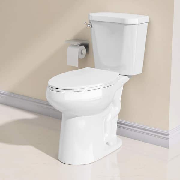 Zeafive Ace 19 in. Height Two Piece Toilets 1.28 GPF Single Flush