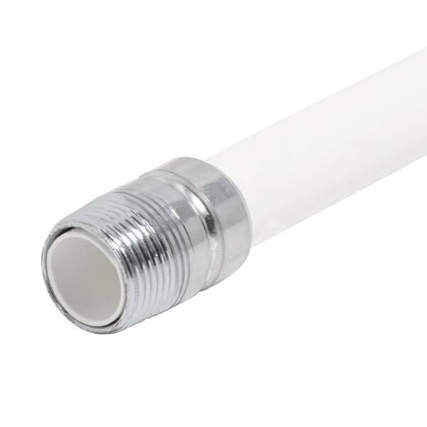 Everbilt 3 4 In Npt X 63 In Polypropylene Side Mount Runoff Tube Eb11955c The Home Depot