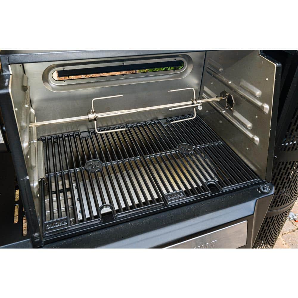 Stainless Steel Rotisserie Kit with Electric Motor