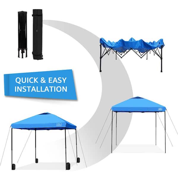 Zeus & Ruta 10 ft. x 10 ft. Pop Up Commercial Canopy Tent