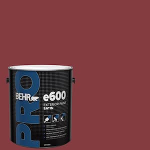 1 gal. #M140-7 Dark Crimson Satin Enamel Exterior Paint