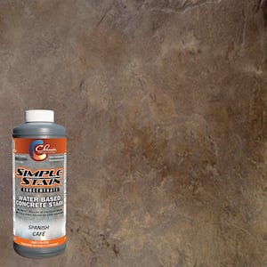 1 qt. Spanish Cafe Concentrated Semi-Transparent Water Based Interior/Exterior Concrete Stain