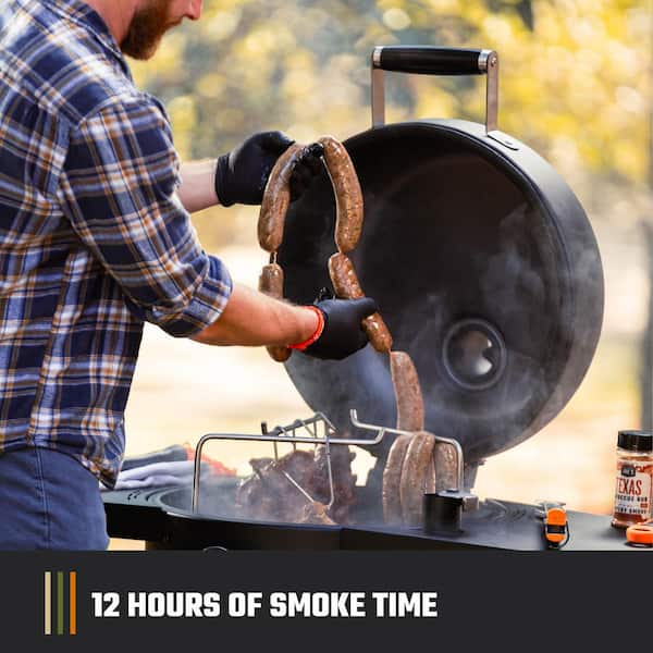 定価:44,100円  スモーク ｜ Smork by diva ムートンベスト OKLAHOMA JOE'S Bronco 18 in. Heavy Duty Charcoal Drum Smoker and