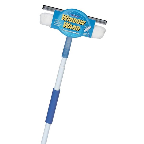 Ettore Squeegee and Scrubber Combo Window Wand