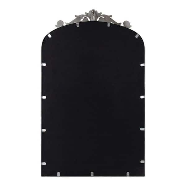 Arendahl 30.75 in. H x 19 in. W Modern Arch Framed Silver Wall Mirror