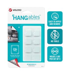 HANGables Removable Wall Fasteners Squares (16-Count)