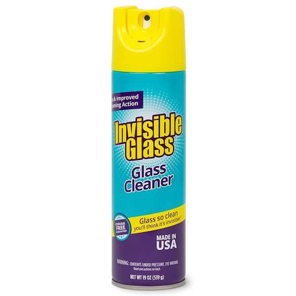  Invisible Glass 92164-3PK 22-Ounce Premium Glass Cleaner and Window  Spray for Auto and Home Streak-Free Shine on Windows, Windshields, and  Mirrors is Residue and Ammonia Free and Tint Safe, Pack of