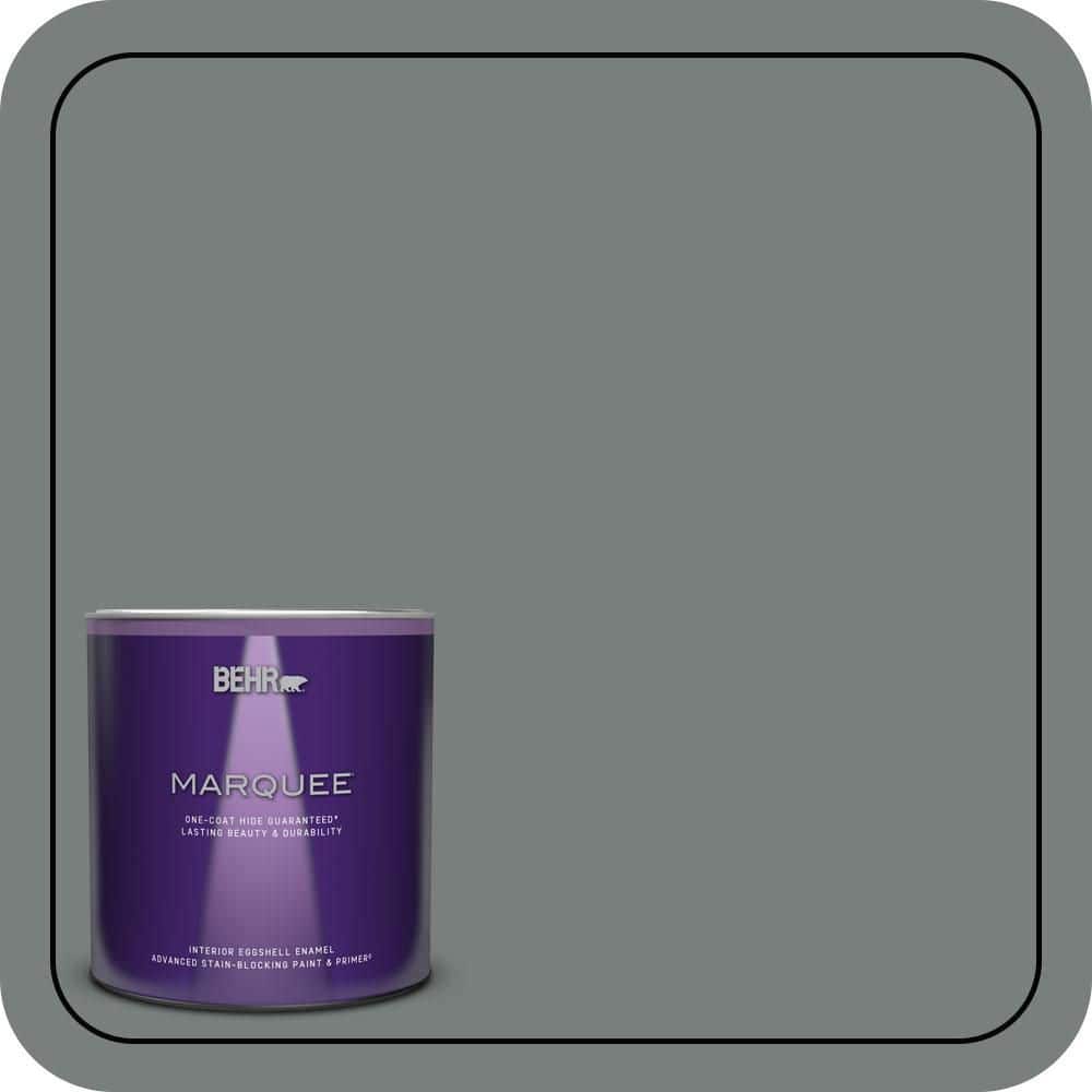 1 qt. #PPU25-18 Shutter Gray Eggshell Enamel Interior Paint & Primer price history on PriceWatchPro