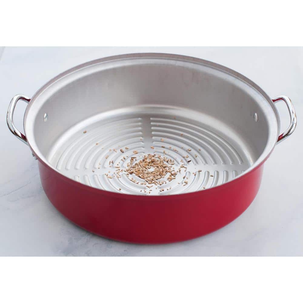 365 All-American Indoor/Outdoor Kettle Smoker in Red