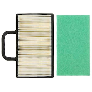 Air Filter for Briggs and Stratton, John Deere Engines, Replaces OEM Numbers 499486S, 273638S, GY20575