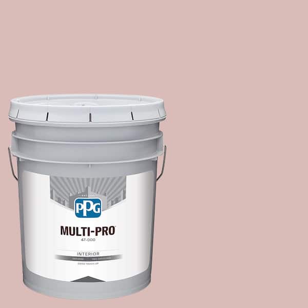 MULTI-PRO 5 gal. PPG1056-3 Ashes Of Roses Semi-Gloss Interior Paint