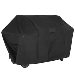 Monterey Water Resistant 6-Burner Grill Cover, 73 in. W x 25 in. D x 44.5 in. H, Large, Black