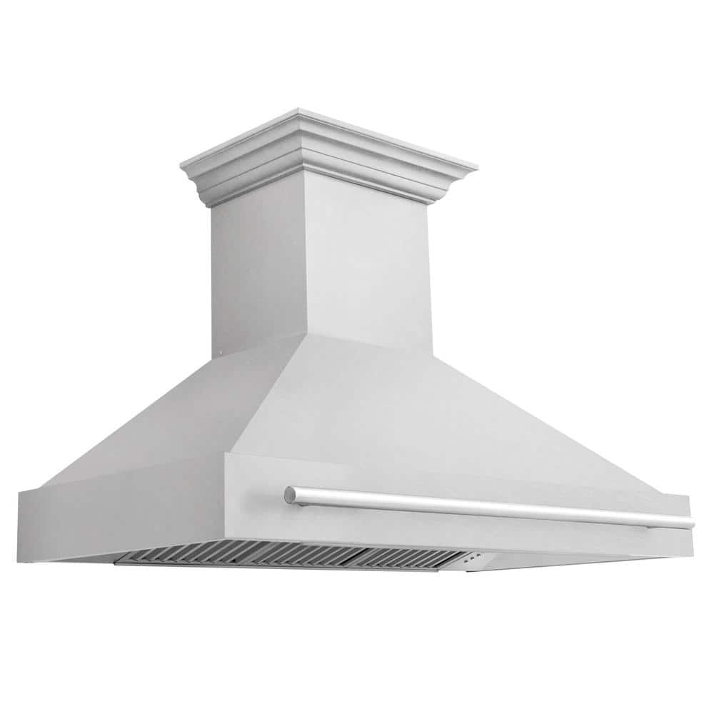 48 in. Satin Stainless Steel Wall Mount Range Hood with Stainless Steel Handle price history on PriceWatchPro