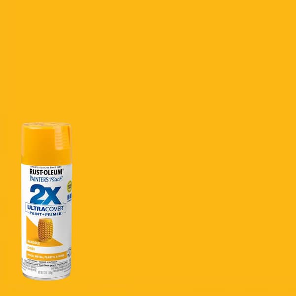 12 oz. Gloss Marigold General Purpose Spray Paint (6-Pack)