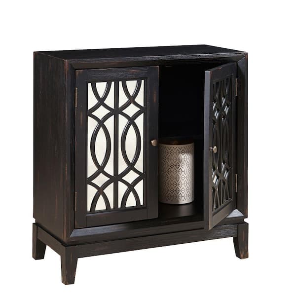 Pulaski Furniture Black Storage Cabinet