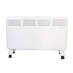 Electric Space Heater Freestanding Large Room 1500-Watt Convection Heater with Adjustable LED Digital Thermostat