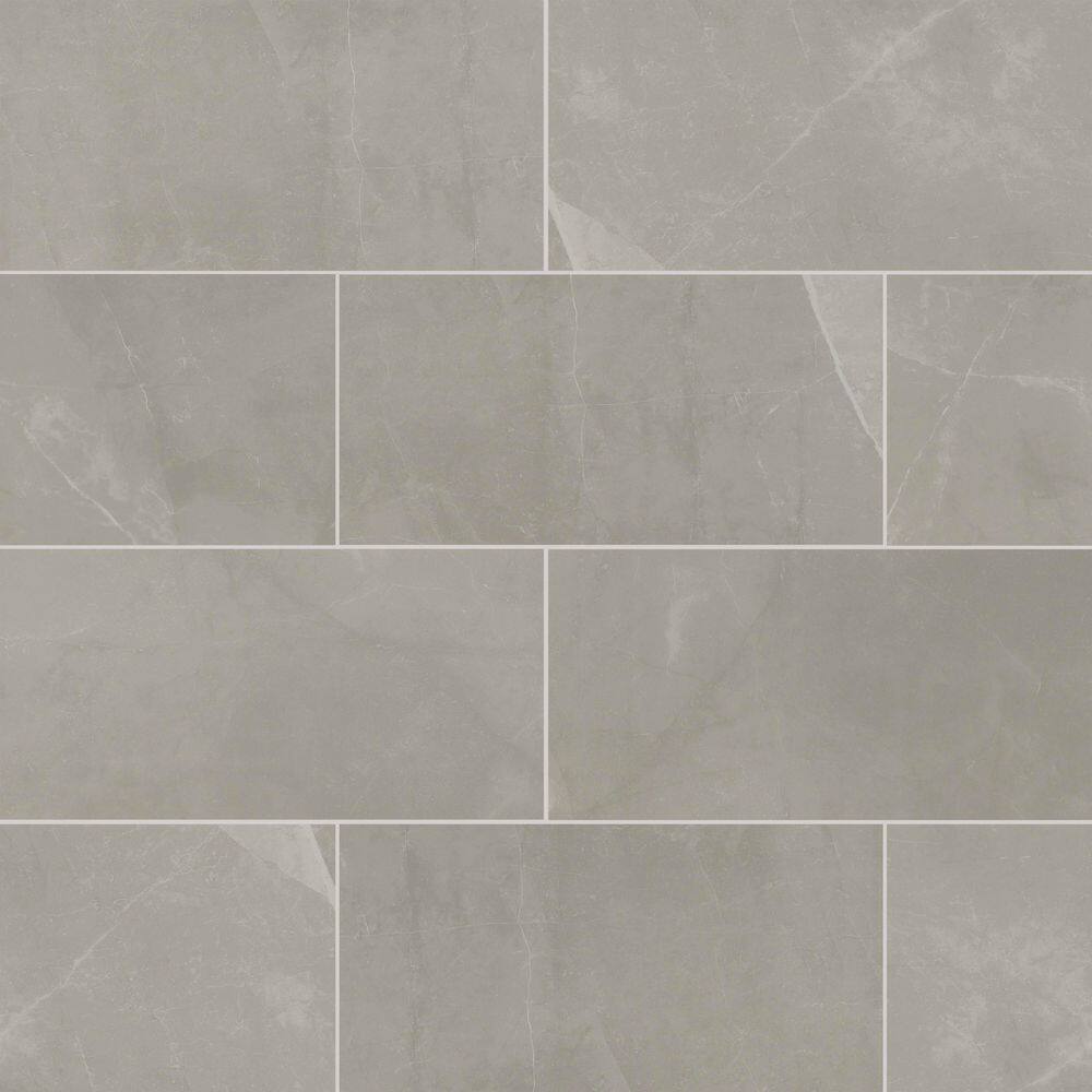 Madison Celeste 12 in. x 24 in. Matte Porcelain Marble Look Floor and Wall Tile (16 sq. ft./Case) price history on PriceWatchPro