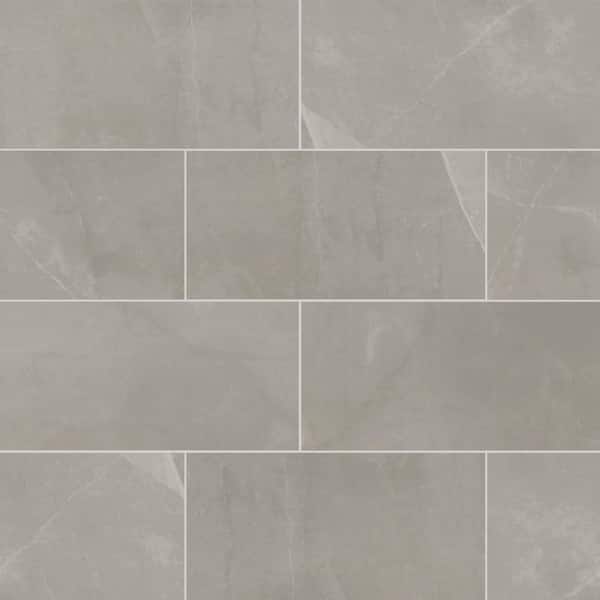 MSI Madison Celeste 12 in. x 24 in. Matte Porcelain Stone Look Floor and Wall Tile (16 sq. ft./Case)