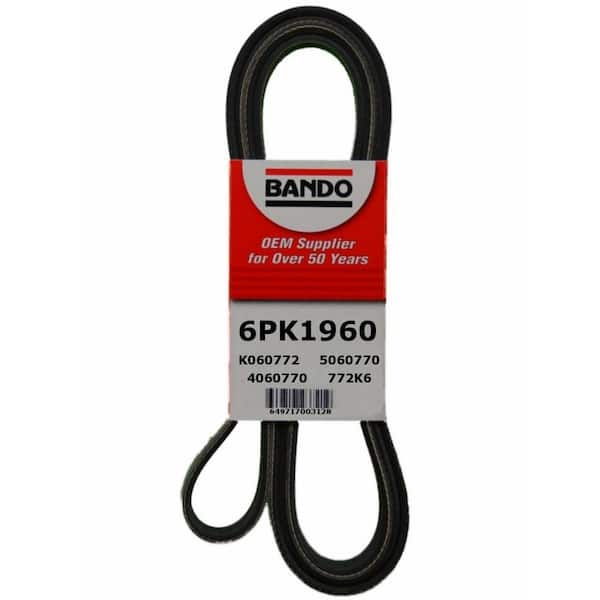 BANDO 6PK1790 Serpentine Belt-Rib Ace Precision Engineered V-Ribbed Belt