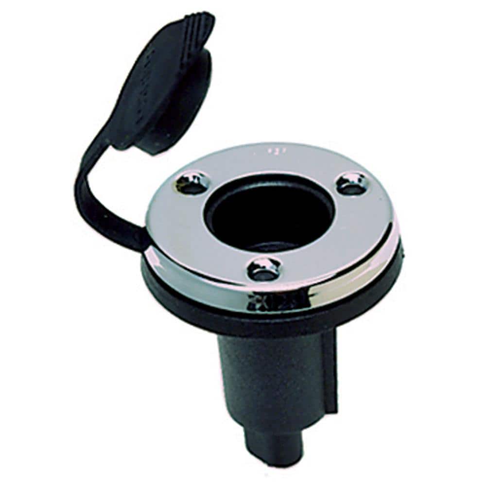 3-Pin Plug-In Type with Waterproof Snap-On Cover - Chrome Face with Black Polymer Body price history on PriceWatchPro